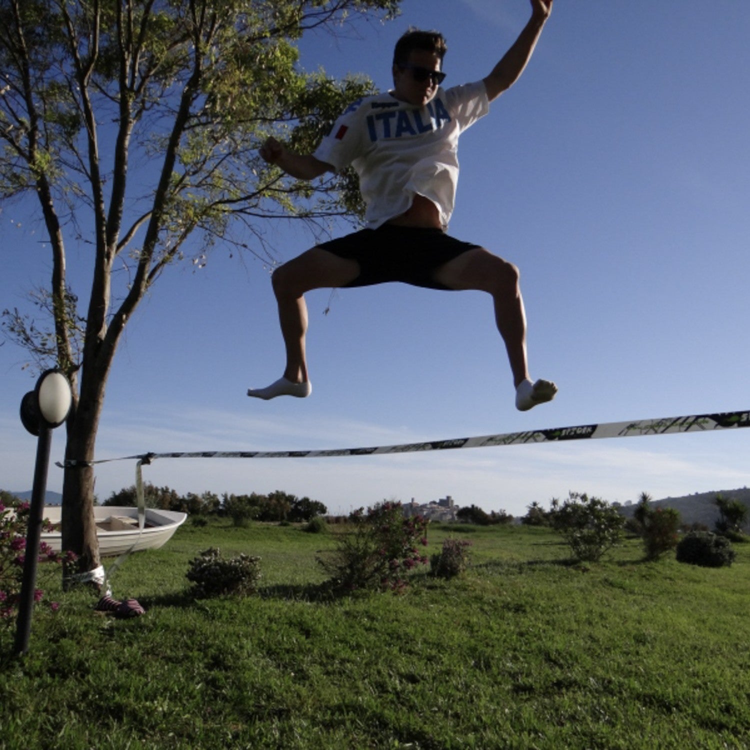 SLACKLINE KIT - WHITE LINE 15