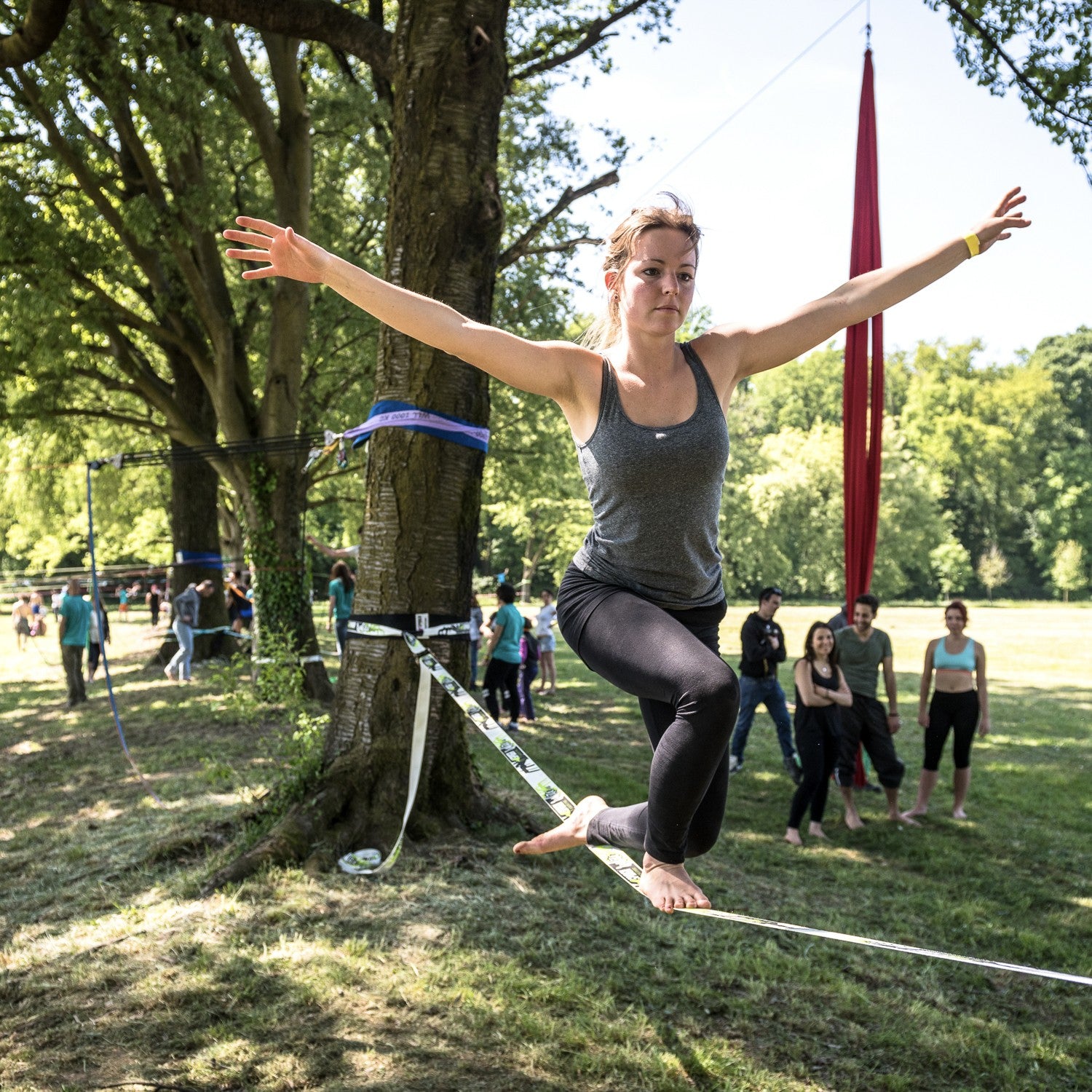 SLACKLINE KIT - WHITE LINE 15