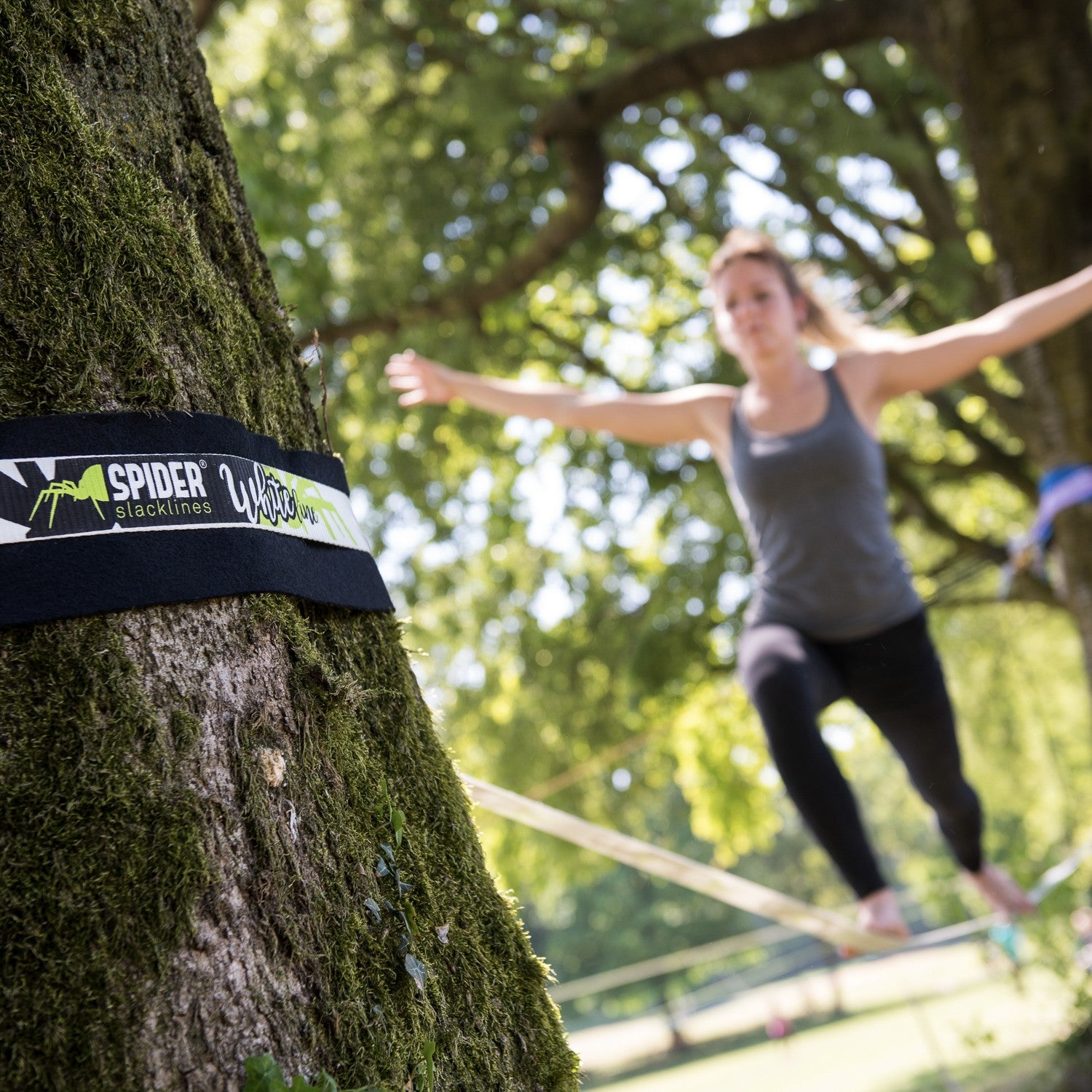 SLACKLINE KIT - WHITE LINE 15