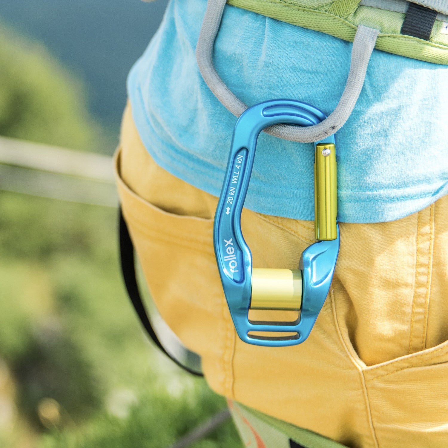 rollex - moschettone carrucola per highline#SELECT MODEL_C - Classic simple gate