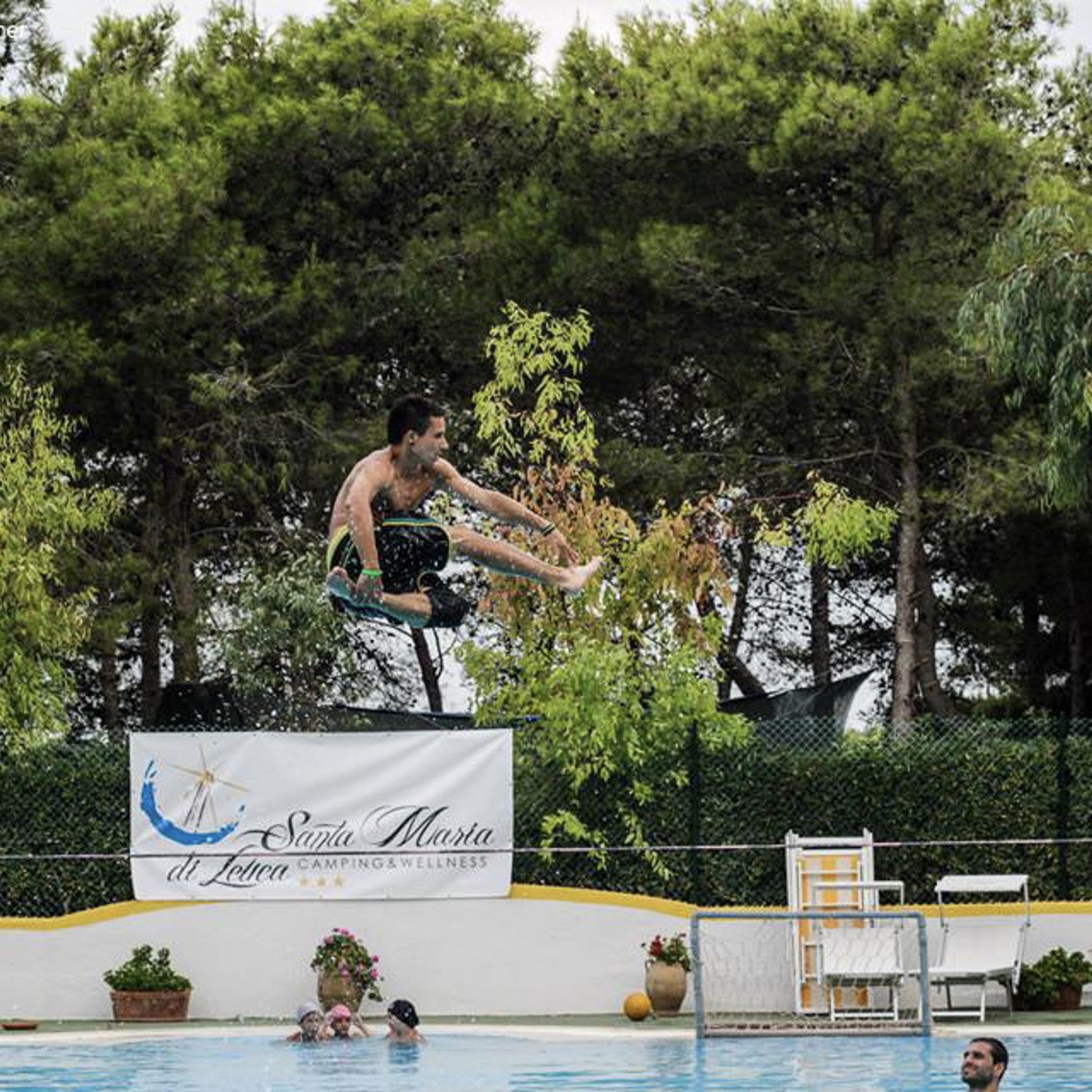 Slackline per tricklining