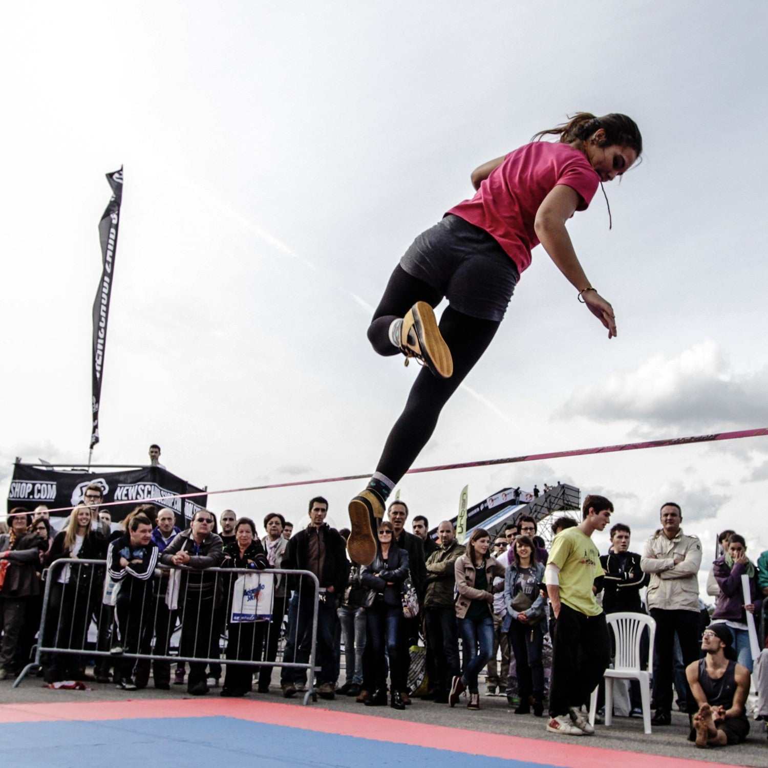 Slackline per tricklining