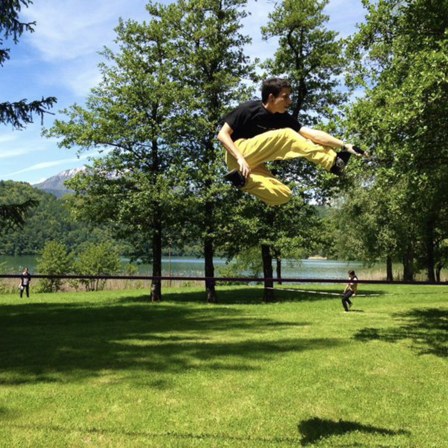 Slackline per tricklining