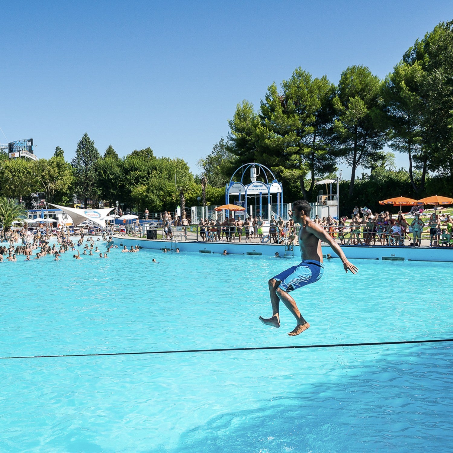 Slackline per tricklining