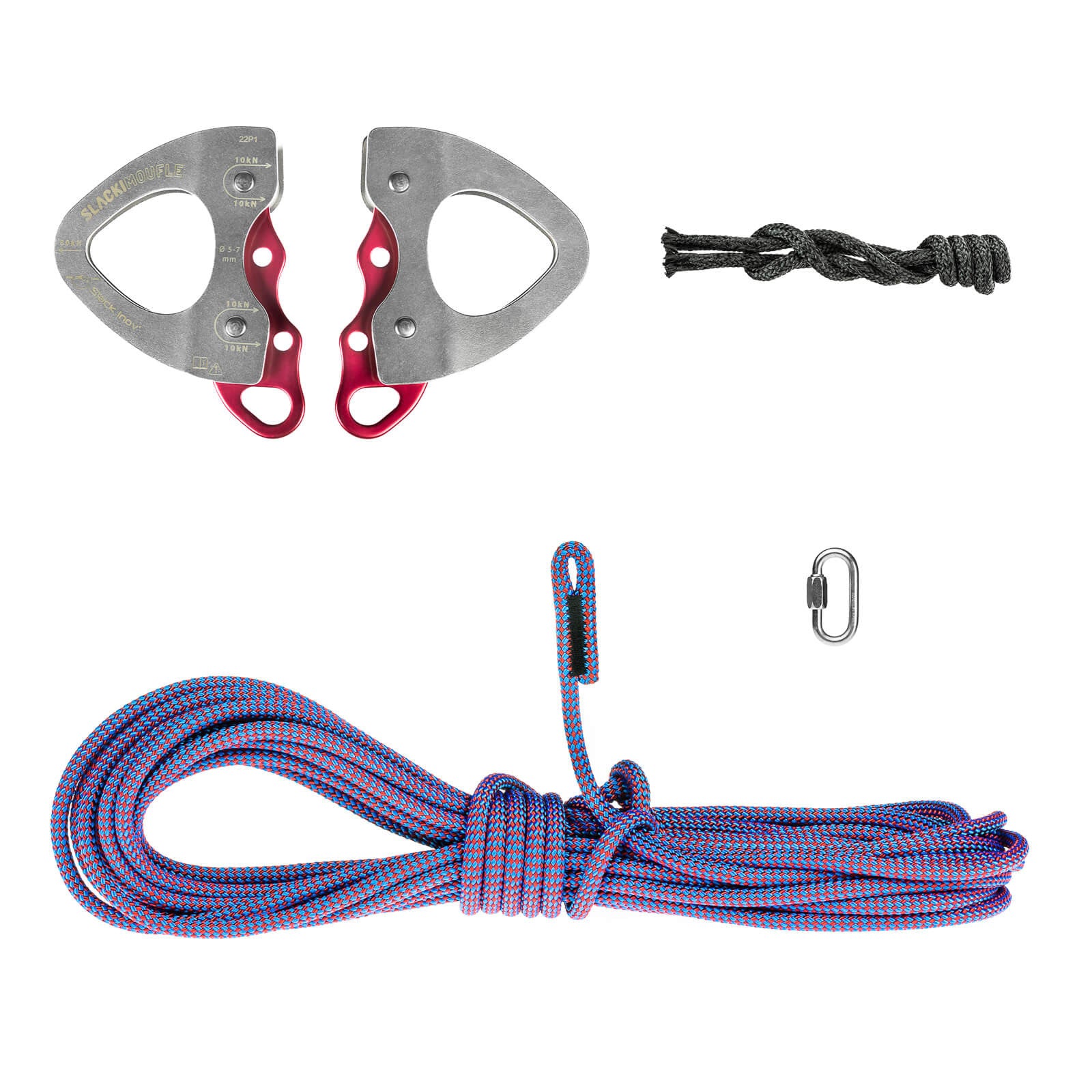 SLACKIMOUFLE QUAD PULLEY SYSTEM