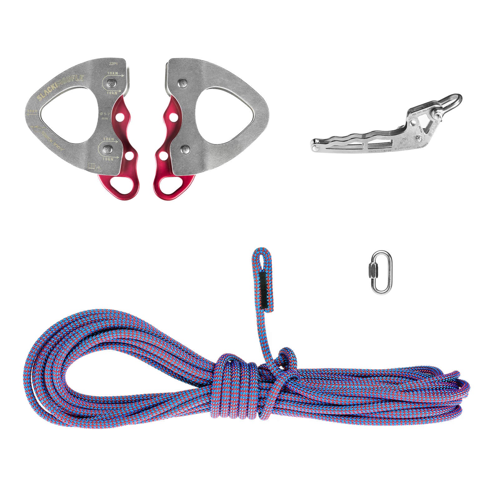 SLACKIMOUFLE QUAD PULLEY SYSTEM