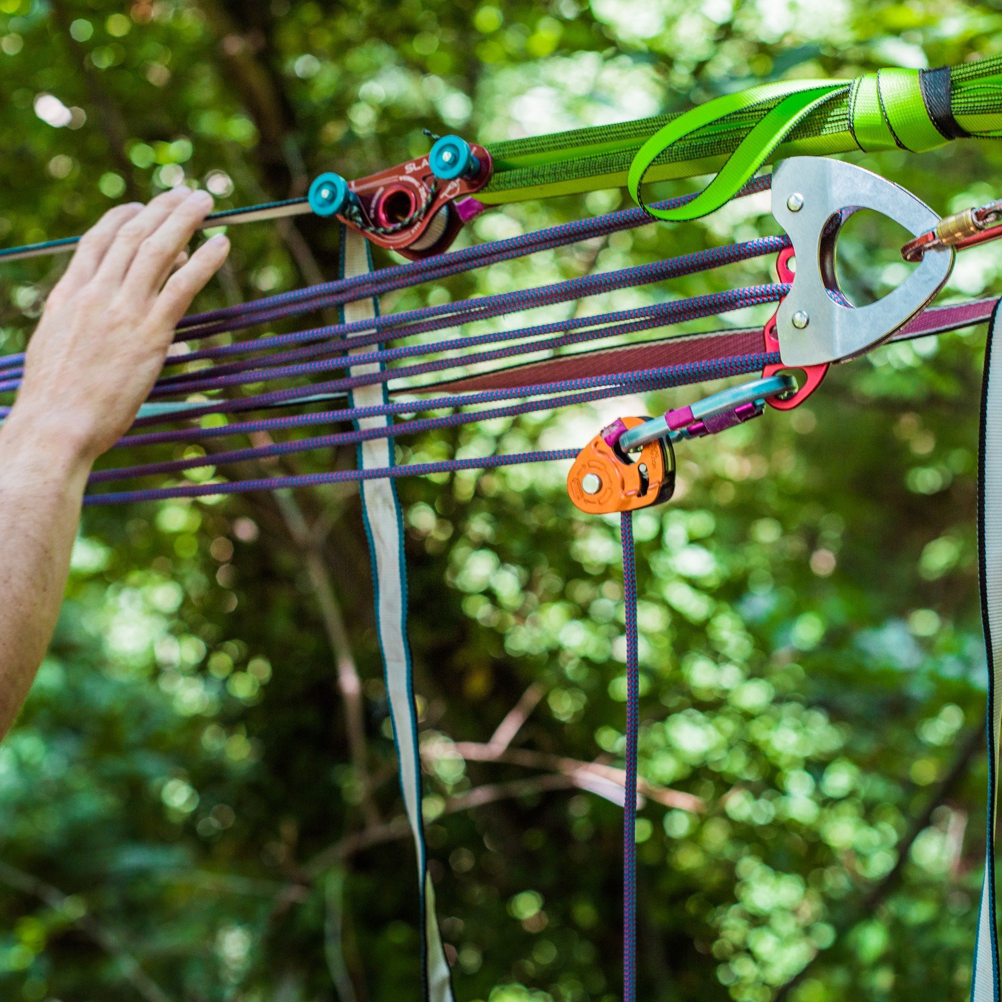 SLACKIMOUFLE QUATTRO PULLEY SYSTEM