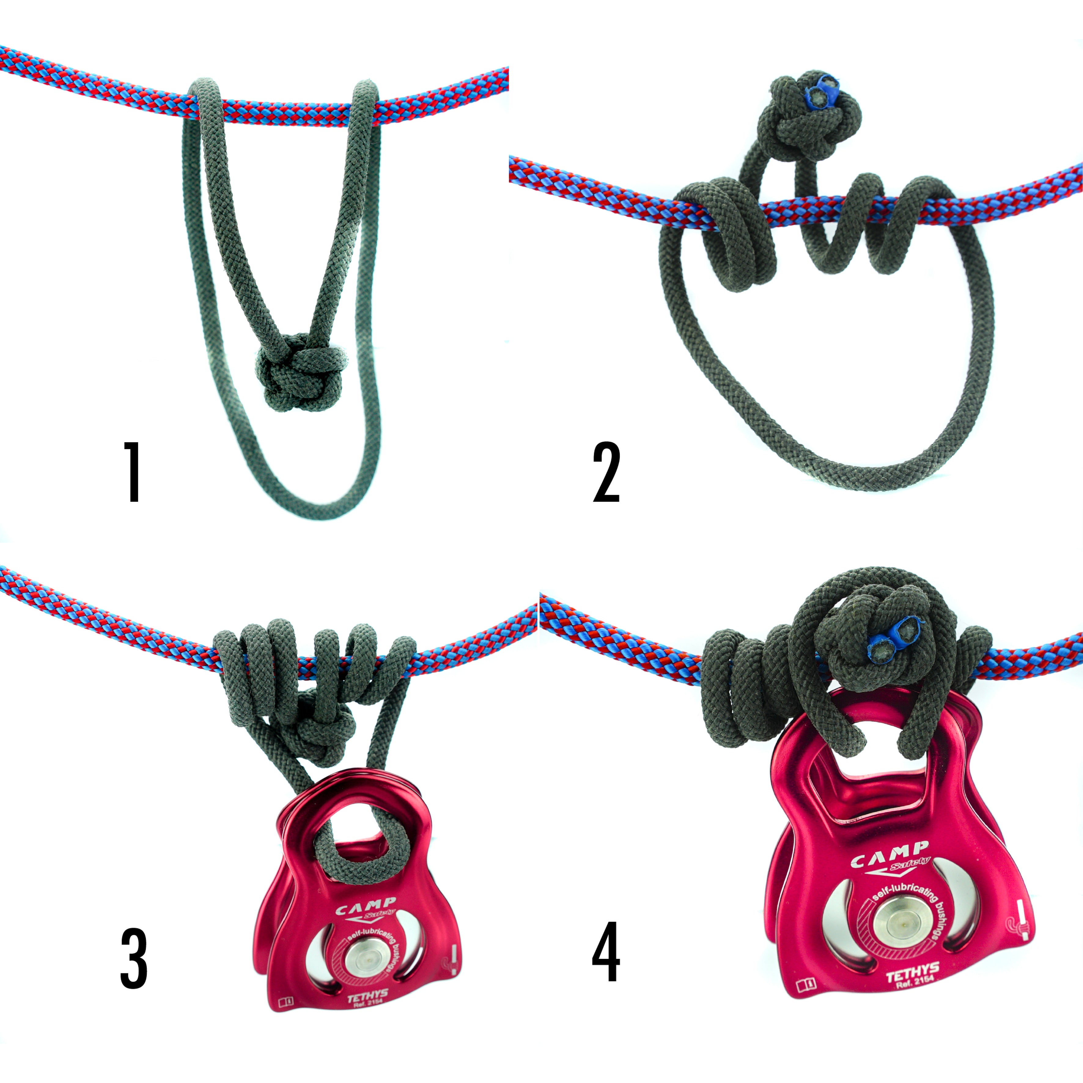 MULTPLIER KIT - PULLEY + KNOTTED ROPE