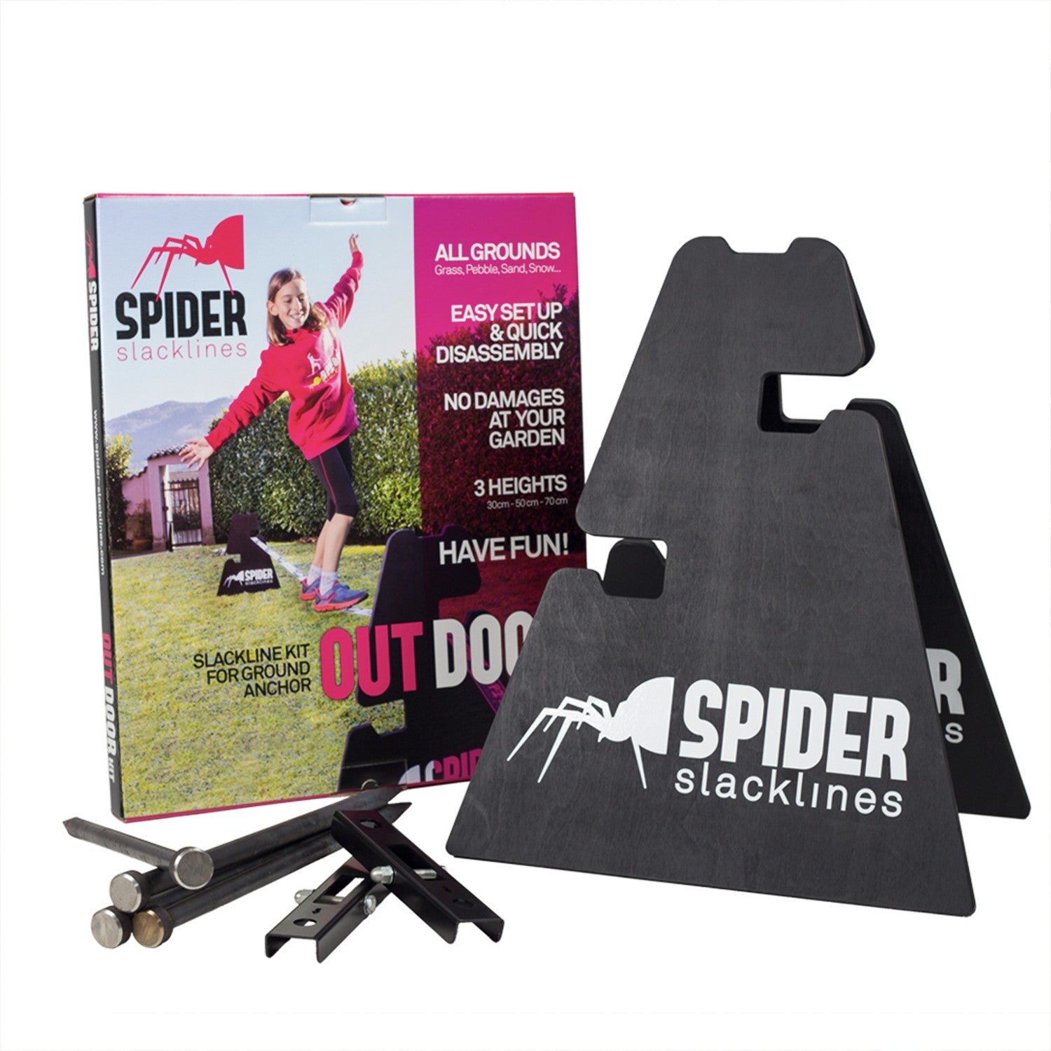 Outdoor Slackline Kit | Spider Slacklines