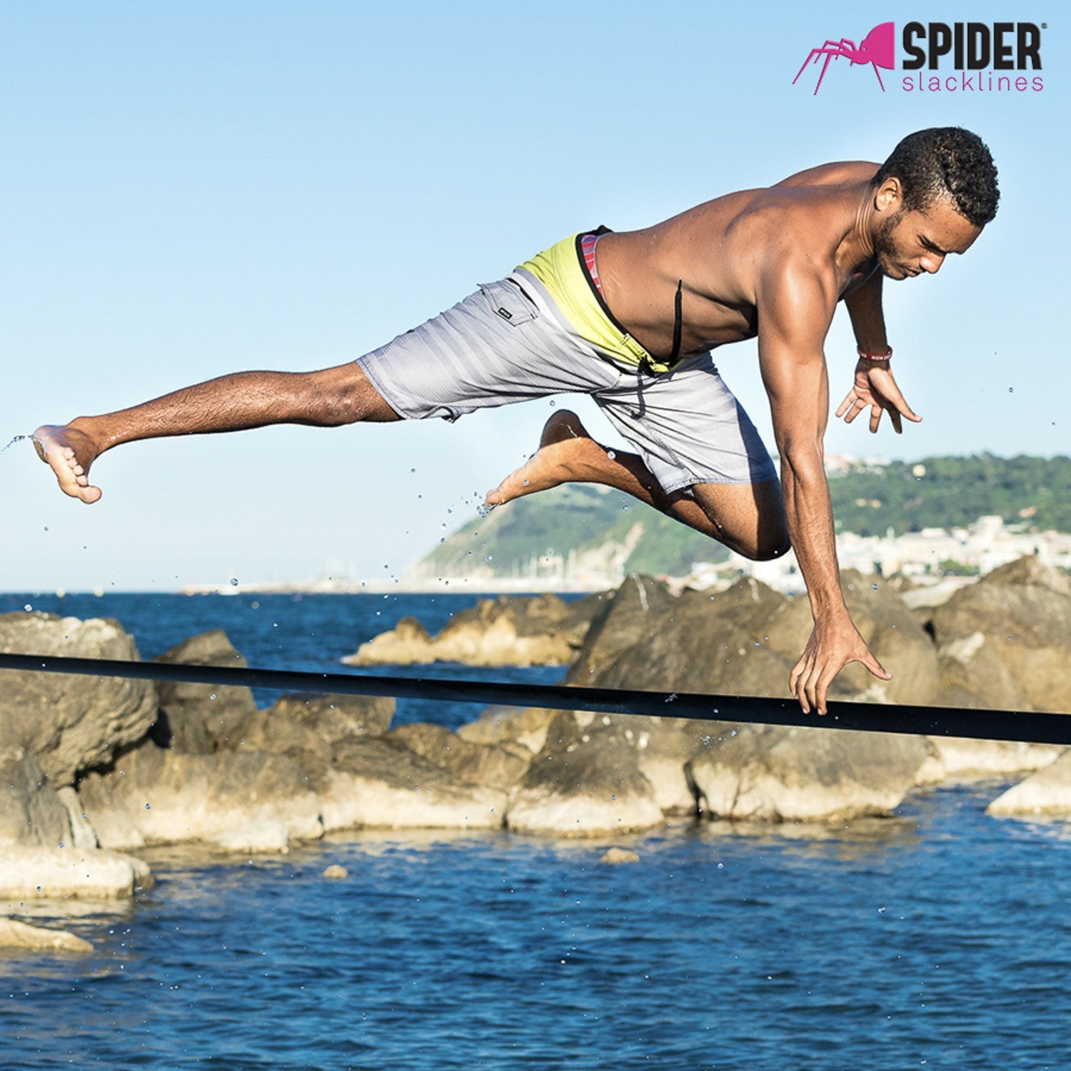 Cricchetto per il tensionamento di slackline