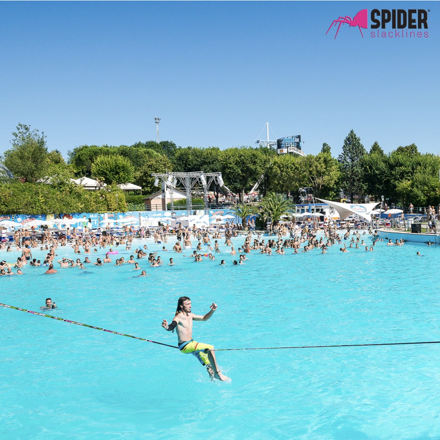 Cricchetto per il tensionamento di slackline