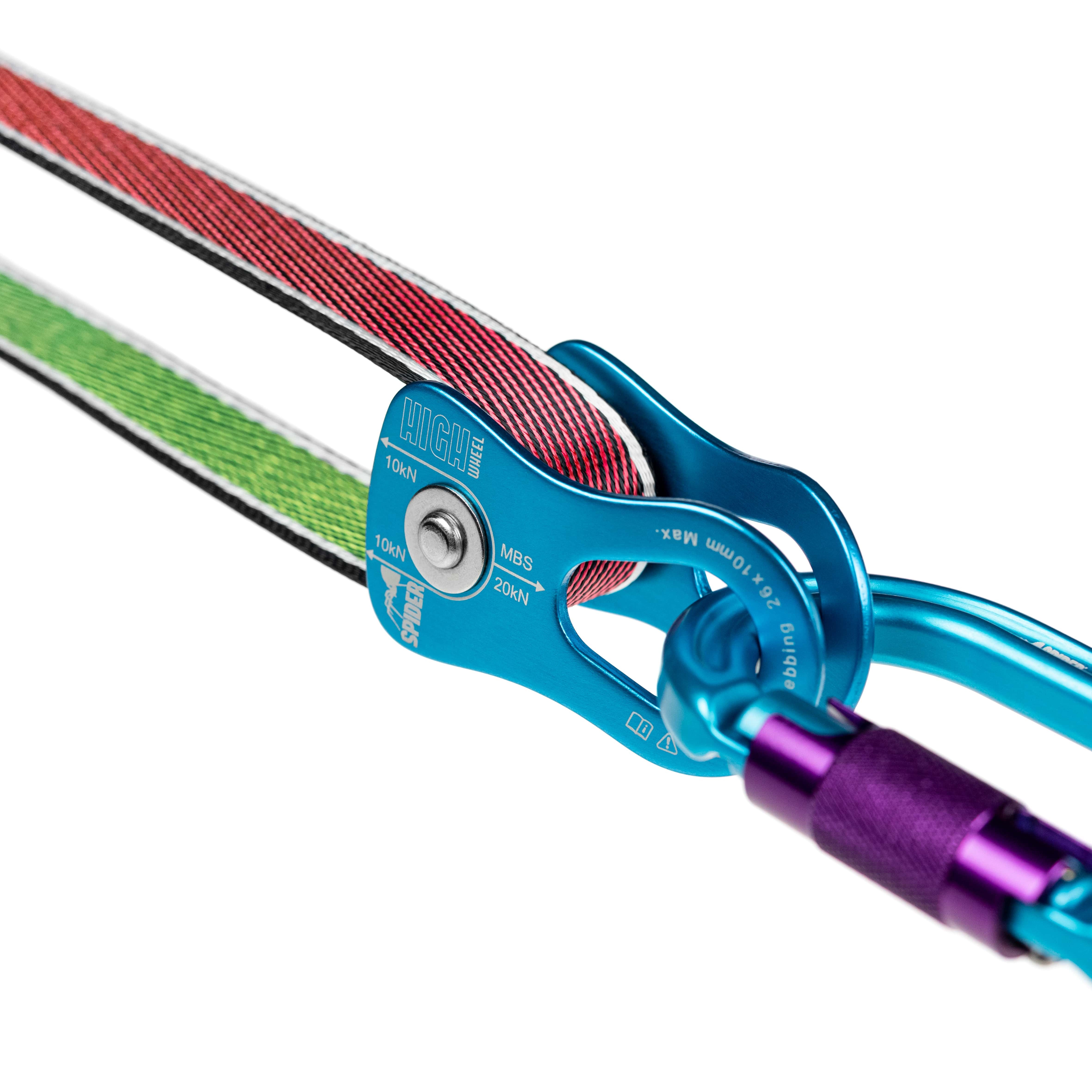 carrucola piatta slackline