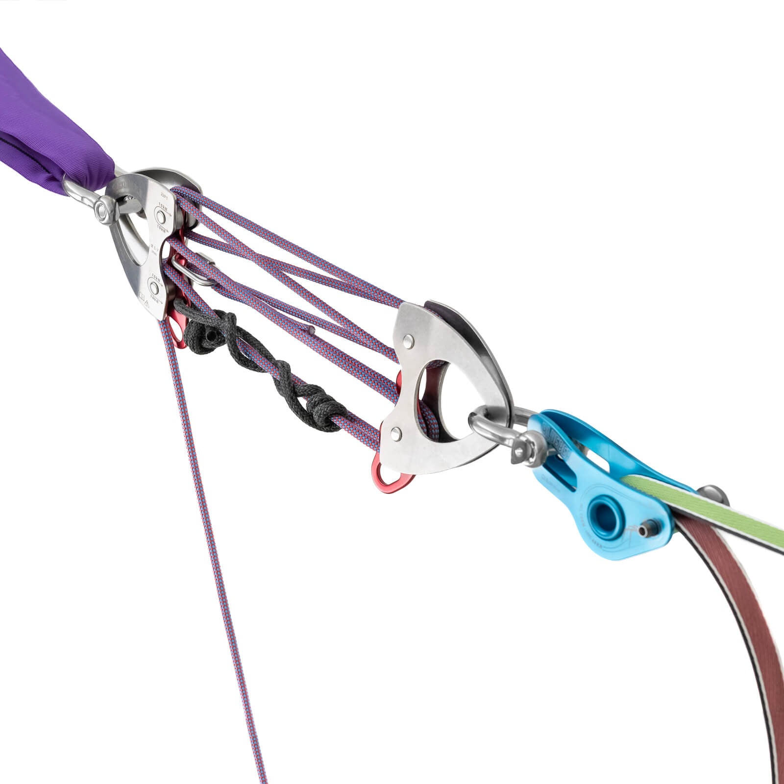 SLACKIMOUFLE QUAD PULLEY SYSTEM