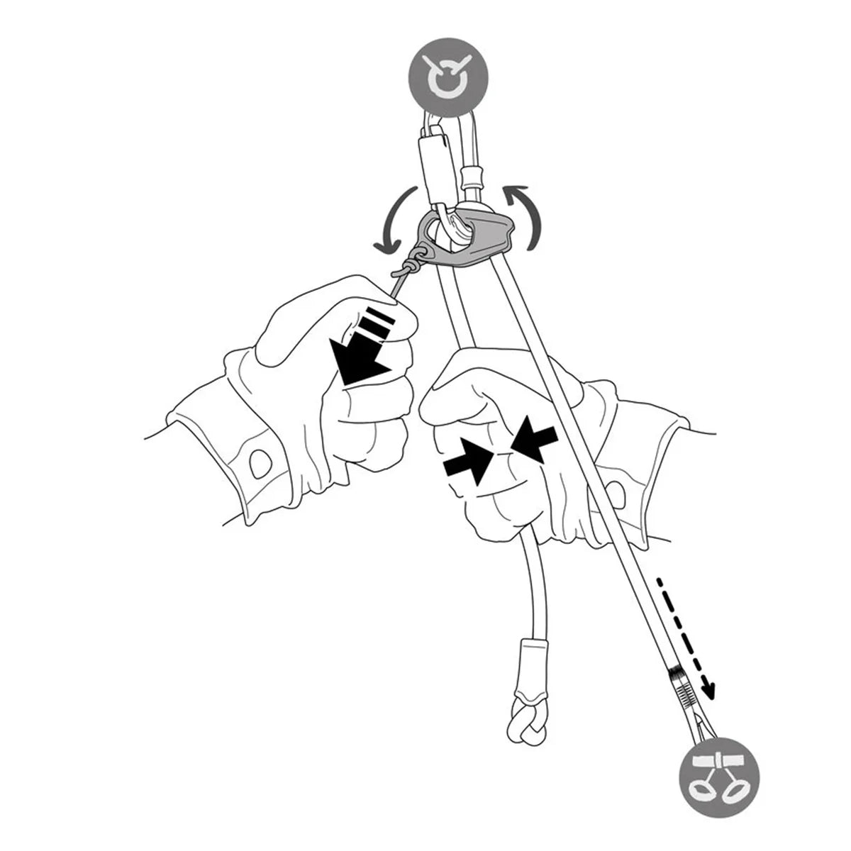 CONNECT ADJUST SINGLE LANYARD